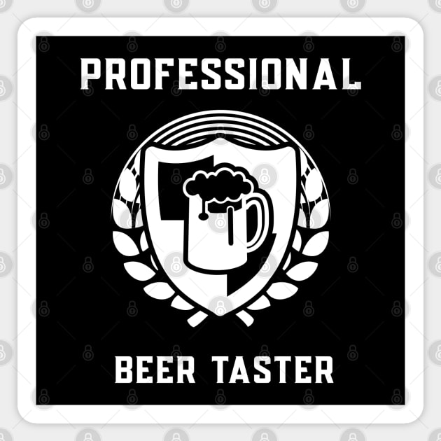 Professional Beer Taster Sticker by BeerShirtly01